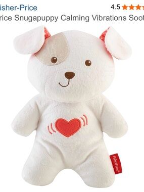 Fisher-Price Snuggapuppy Calming Vibration Soother